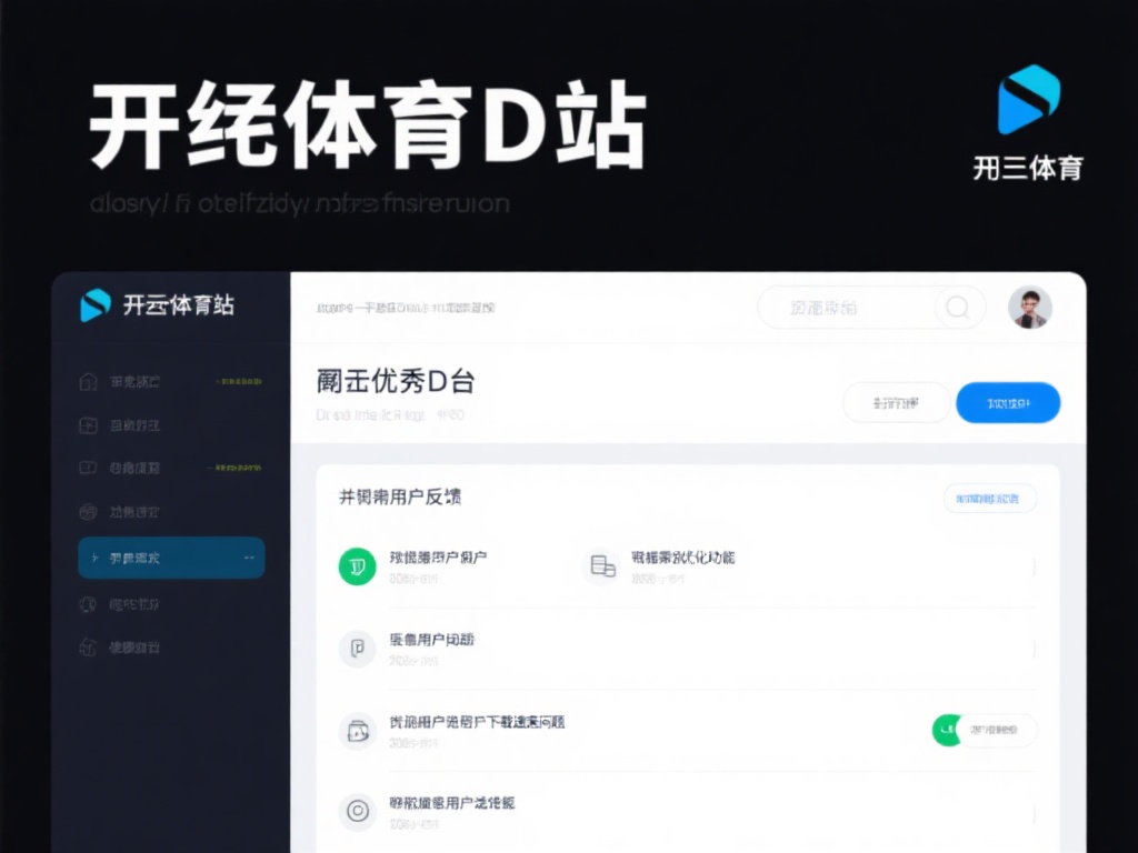 一个优秀的平台离不开对用户反馈的重视。开云体育下载