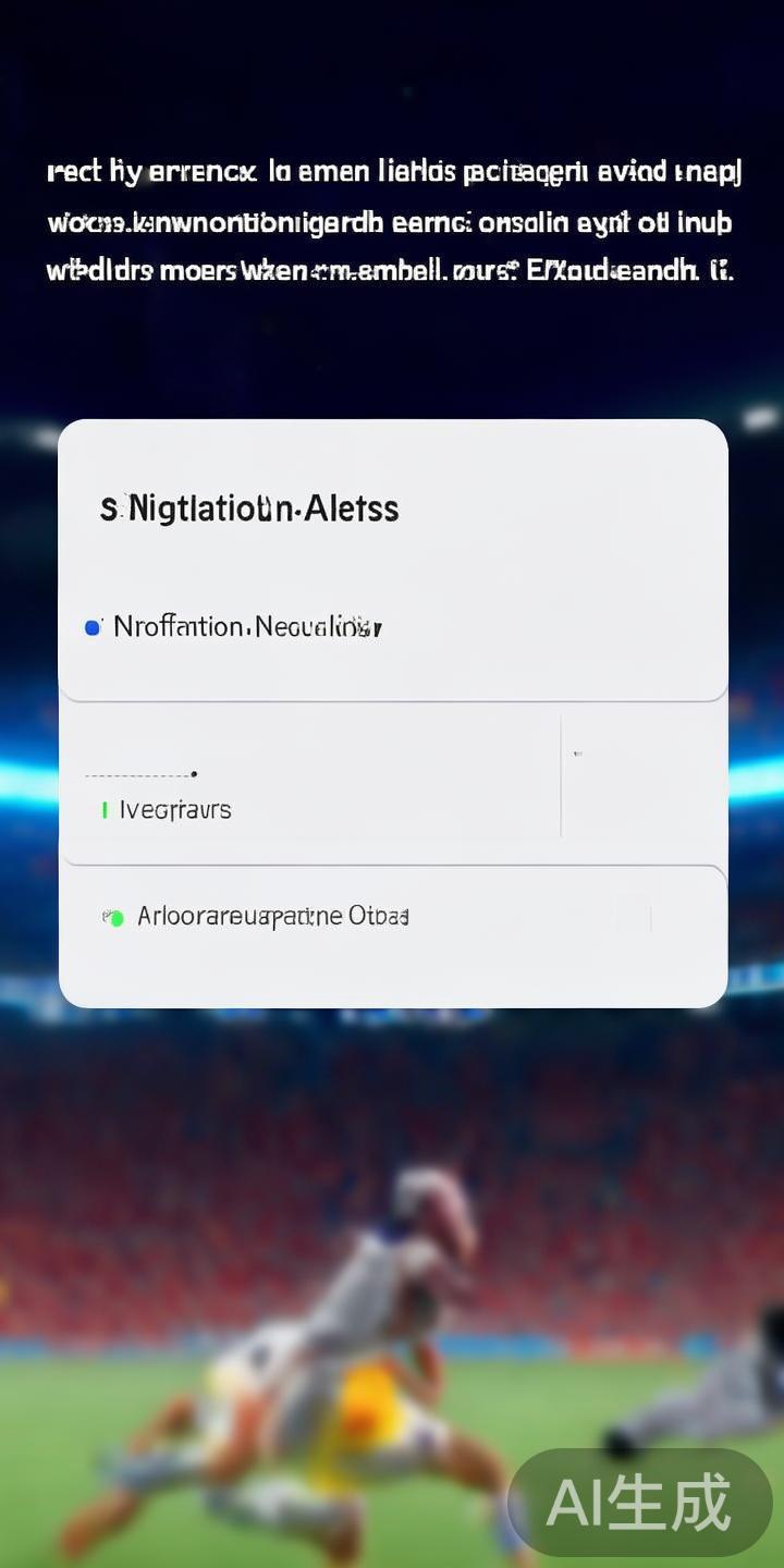 体育赛事节奏快，及时提醒尤为重要。进入“设置”或“