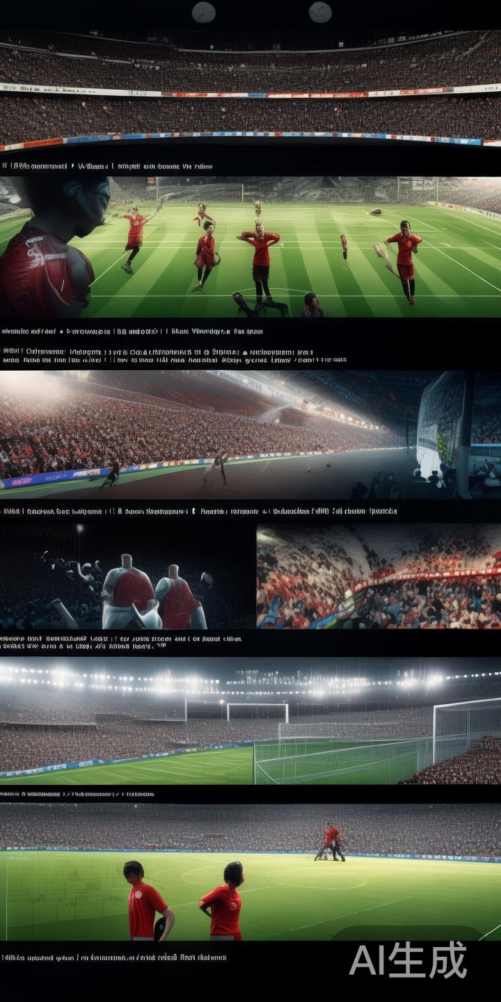 举例来说，一场激烈的足球对决在赛后通过平台的比赛集
