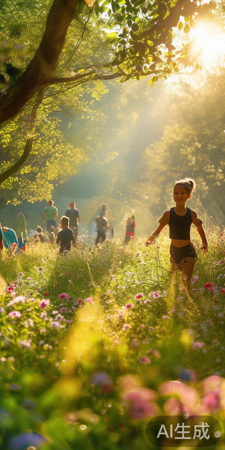 运动的环境和氛围对效果有着重要影响。例如，在阳光明