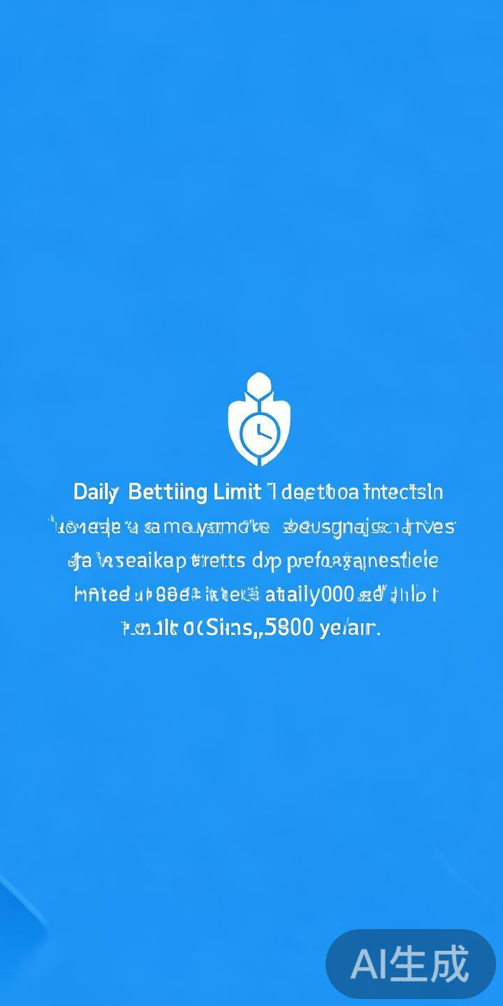 全面解析开云体育平台投注金额限制事项与操作指南:保障您的购彩安全与顺畅体验 每日累计投注限额:限制用户在一整天内可以投注的最大
